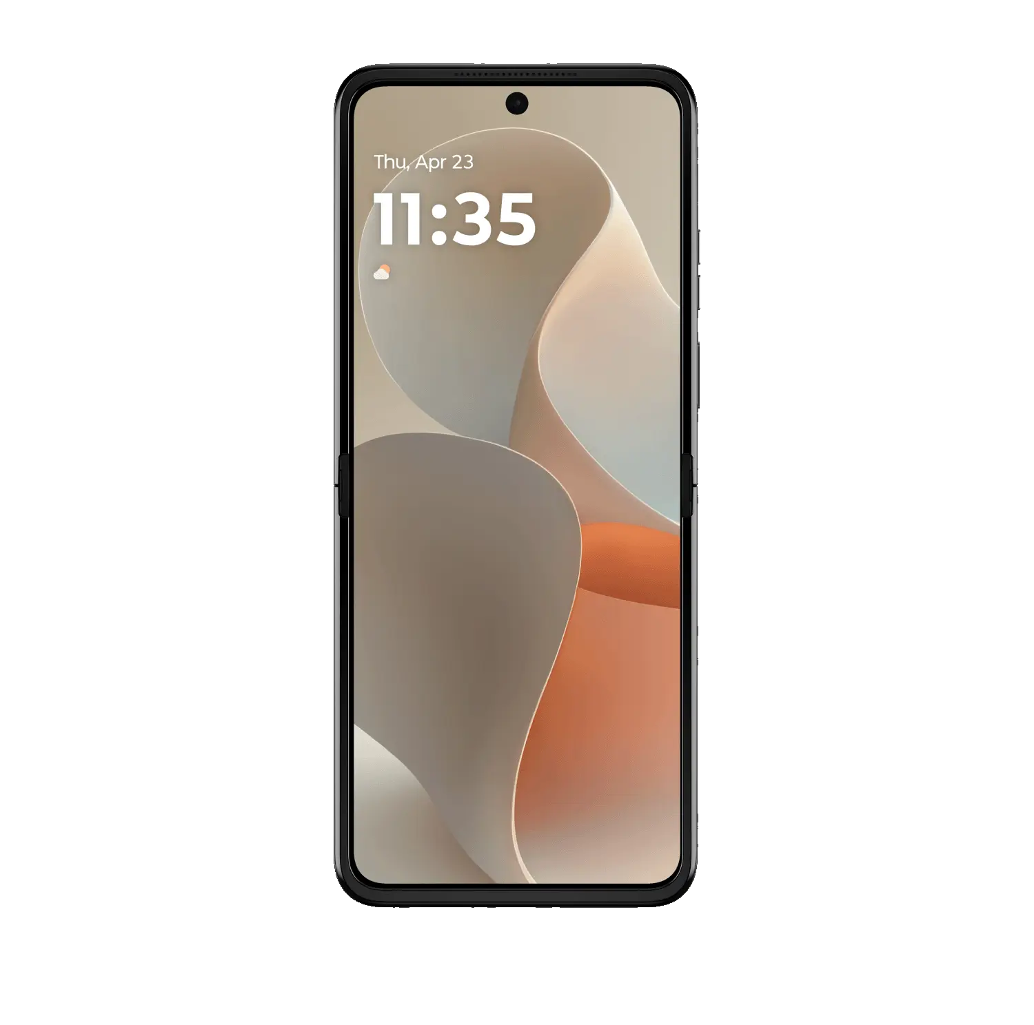 A top flip phone for 2025 with a large external display