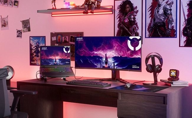 Benefit from a seamless experience on the Legion Ecosystem with the Lenovo Legion 5 Gen 10 laptop.