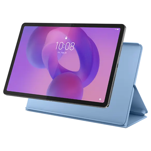 Lenovo Idea Tab (8GB 128GB) & Folio Processore MediaTek Dimensity 6300 (da 2,4 GHz )/Android 15 or Later/128 GB UFS