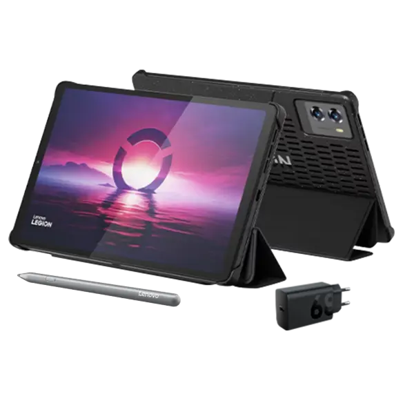 Lenovo Legion Tab (12GB 256GB) Folio & Adaptor Bundle Processador Qualcomm® Snapdragon™ 8 Gen 3 (3,30 GHz )/Android 14 or Later/256 GB UFS 4.0