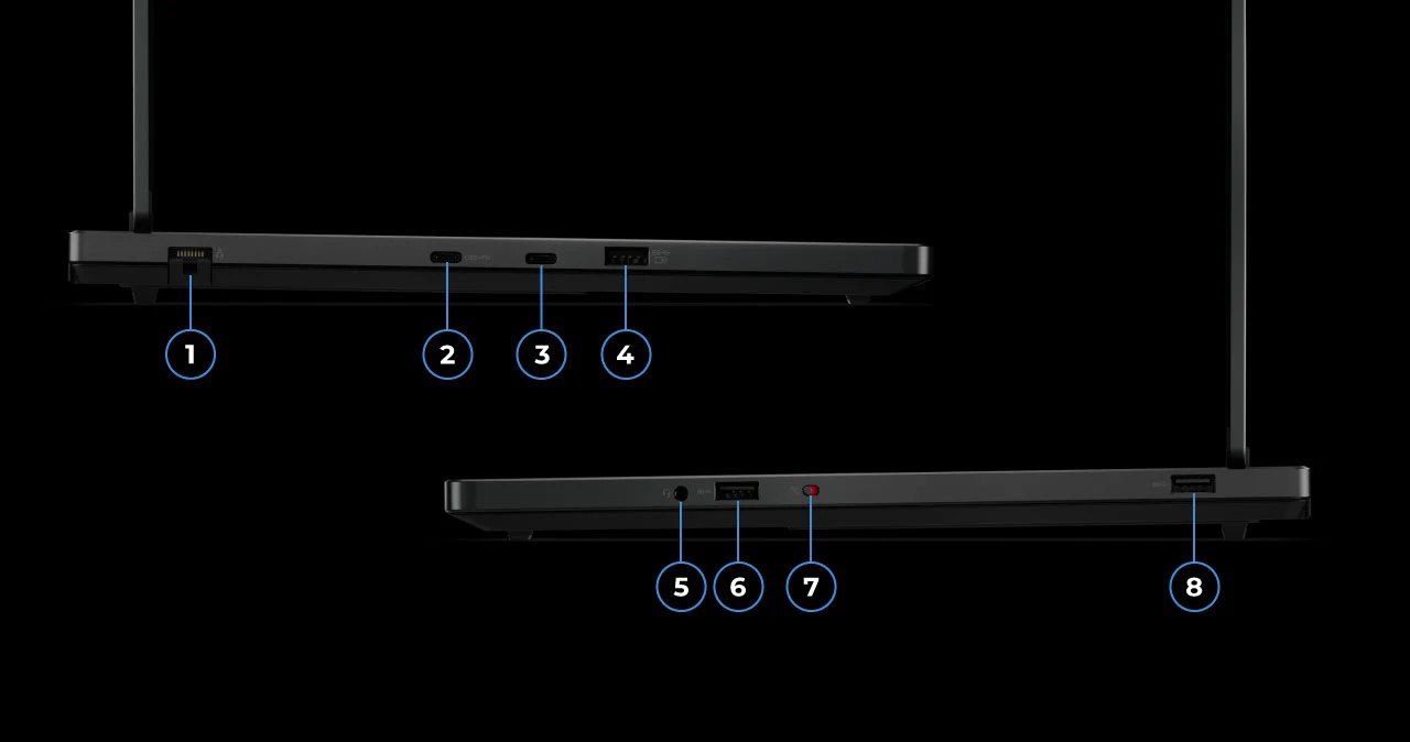With multiple functional ports, the Lenovo Legion 5 Gen 10 laptop ensures smooth connectivity.