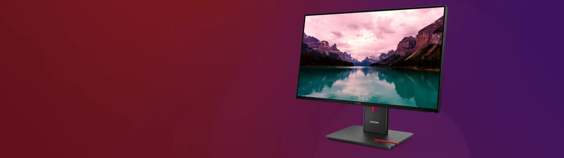 ThinkVision T24-40 Monitor Front Facing Normal Position