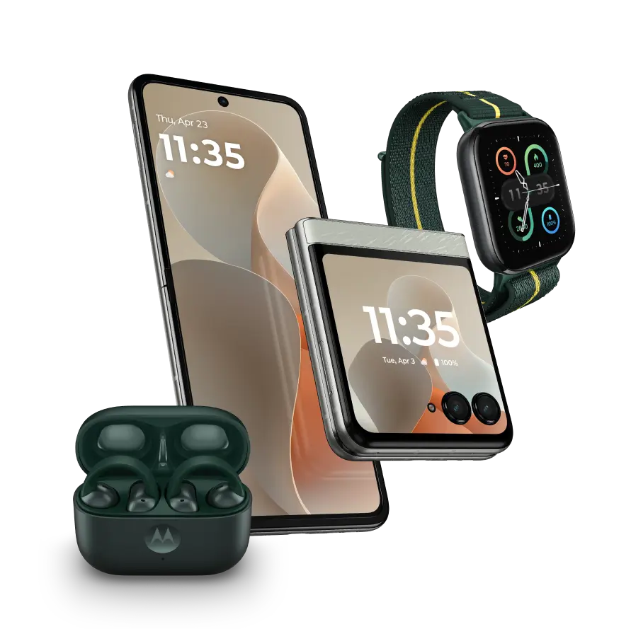 A top flip phone for 2025 with a large external display