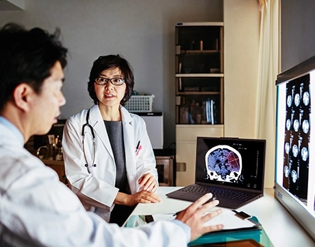 Analyze healthcare data & lab reports on the Lenovo ThinkPad P16s Gen 4 mobile workstation.