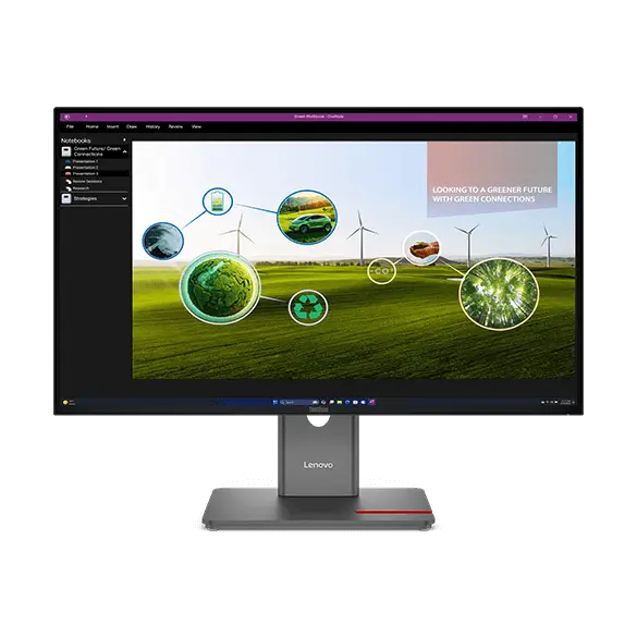ThinkVision P27Q-40 68.58 cms (27) Monitor | 64A7GAR6IN | Lenovo India
