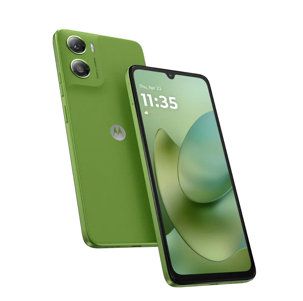 Lenovo moto g06 - PANTONE Tendril Processore MediaTek Helio G81 (da 2 GHz )/Android 15 or Later/256 GB