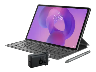 Lenovo Idea Tab Plus 12.1" (8GB 256GB) + Pen, Keyboard & Adaptor MediaTek Dimensity 6400 Processor (2.50 GHz )/Android 15 or Later/256 GB UFS 2.2 Lenovo Idea Tab Plus 12.1" (8GB 256GB) + Pen, Keyboard & Adaptor MediaTek Dimensity 6400 Processor (2.50 GHz )/Android 15 or Later/256 GB UFS 2.2