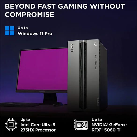 Lenovo LOQ Tower 17IAX10 | Designed for Gamers Ready to Level Up