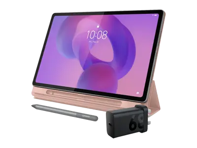 

Lenovo Idea Tab Plus 12.1" (8GB 256GB) + Pen, Folio & Adaptor MediaTek Dimensity 6400 Processor (2.50 GHz )/Android 15 or Later/256 GB UFS 2.2
