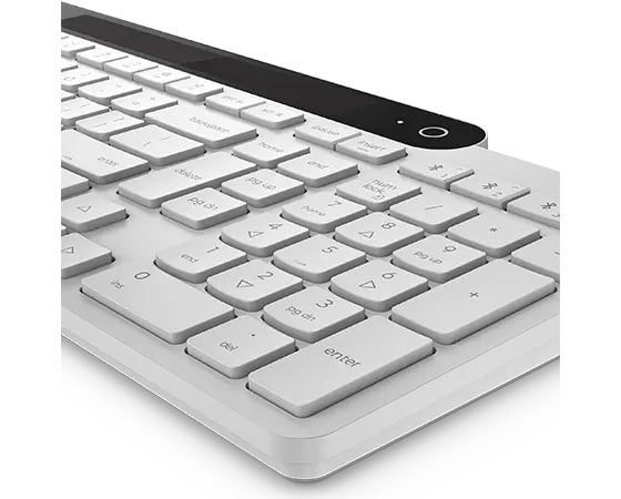 Lenovo 800 Self-Charging Bluetooth Keyboard White | GY41R69584