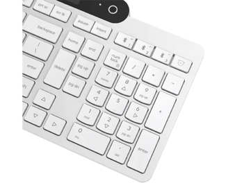 Lenovo 800 Self-Charging Bluetooth Keyboard White | GY41R69584