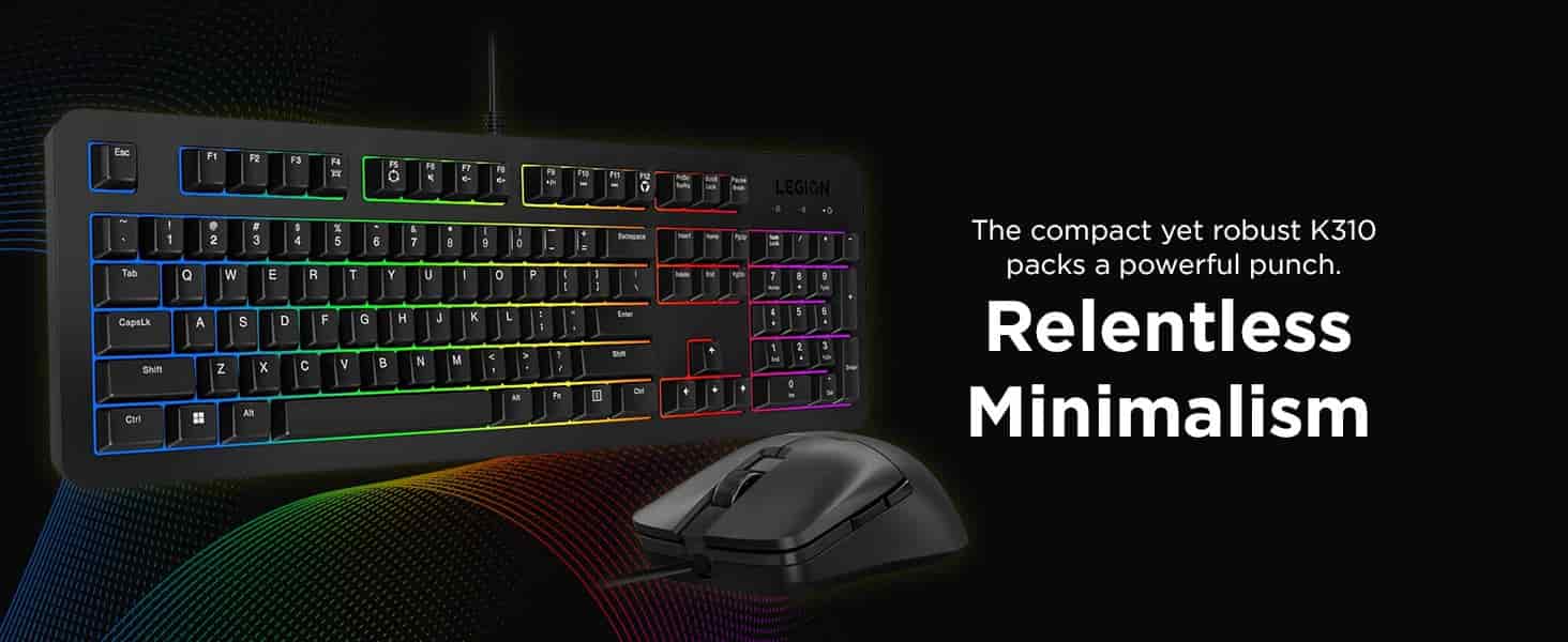 Game Like a Pro with Lenovo KM310 Keyboard & Mouse Combo