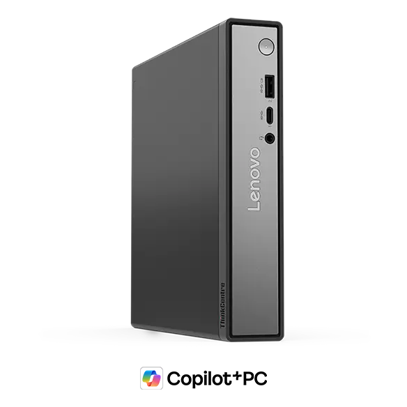 Lenovoコンパクトネットワーク機器 ブラック ThinkCentre neo 50q Tiny Snapdragon | 次世代 AI 搭載のビジネス向け