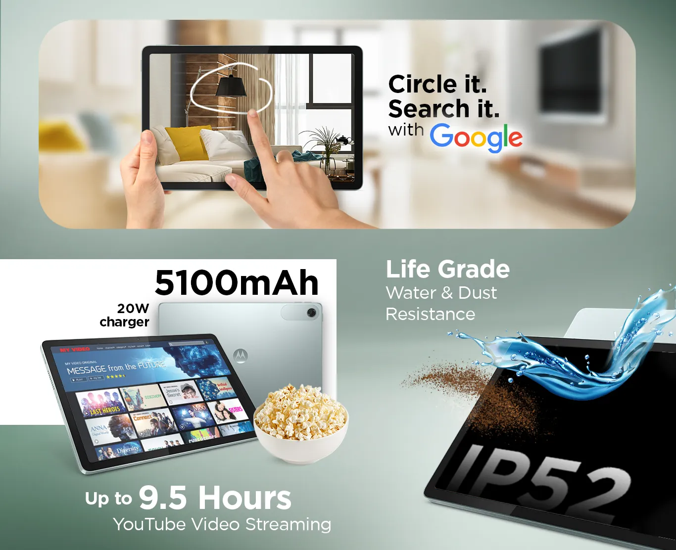 full background display