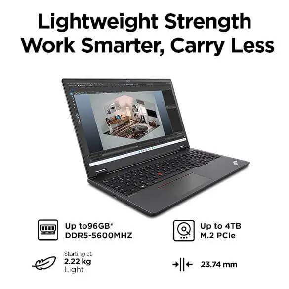ThinkPad P16v Gen 2 (Intel) | 16(40.64cms) mobile workstation