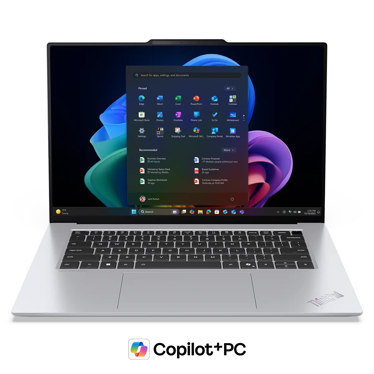 ThinkPad X9 Aura Edition 15インチ ThinkPad X9 15 Aura Edition (15ʺ Intel) | Copilot+ PC with