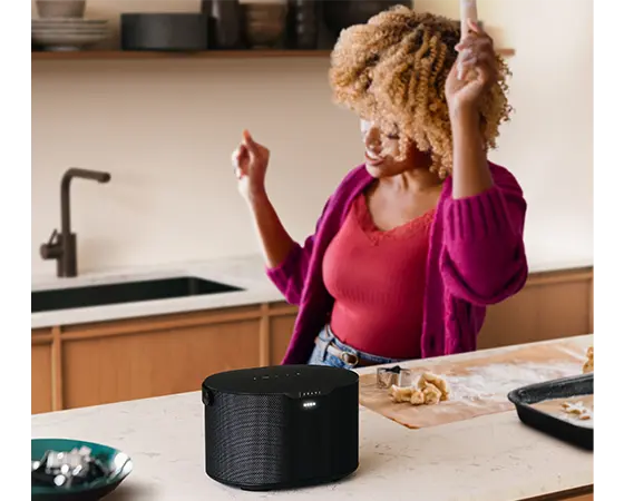 Brane X Smart Speaker with True Internal Subwoofer - Black - image 8