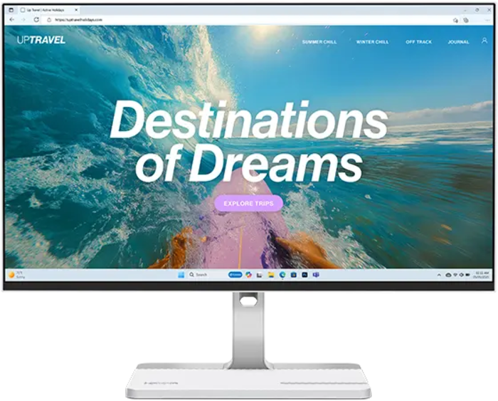 Lenovo L24D-4C 24-inch IPS FHD 144Hz USB-C Monitor | 67DCUCC6US