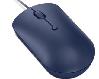 Lenovo 540 USB-C Wired Compact Mouse (Abyss Blue) | GY51D20878
