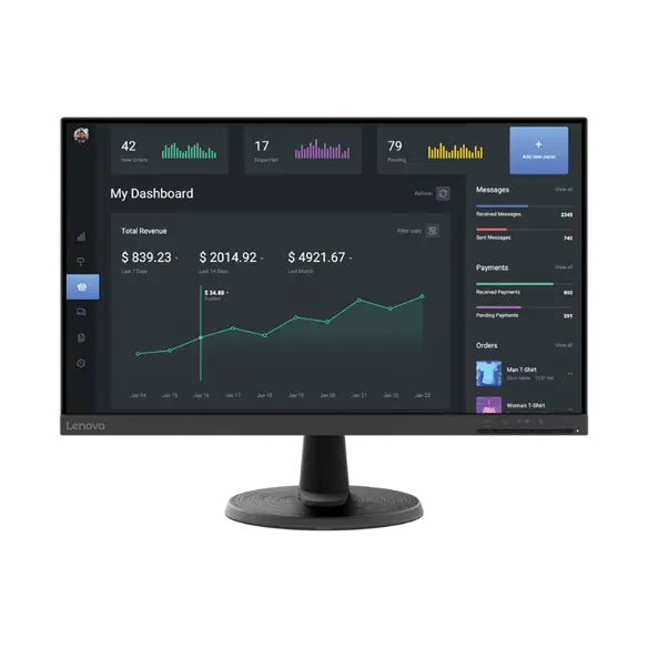 Lenovo Monitor Lenovo C24-40 23,8" FHD