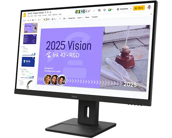 Lenovo ThinkVision E27q-40 新品27/WQHD/IPS ThinkVision 27 inch IPS QHD 100Hz Monitor - E27q-40 | 64BDGAR4UZ