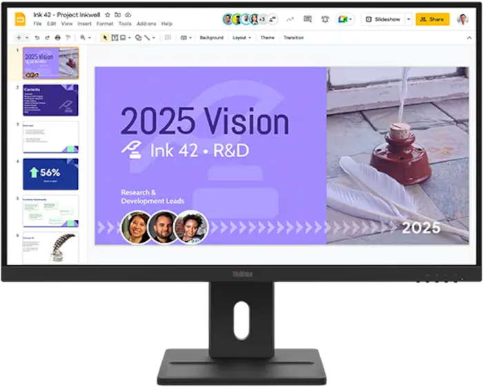 ThinkVision 27 inch IPS QHD 100Hz Monitor - E27q-40 | 64BDGAR4UZ