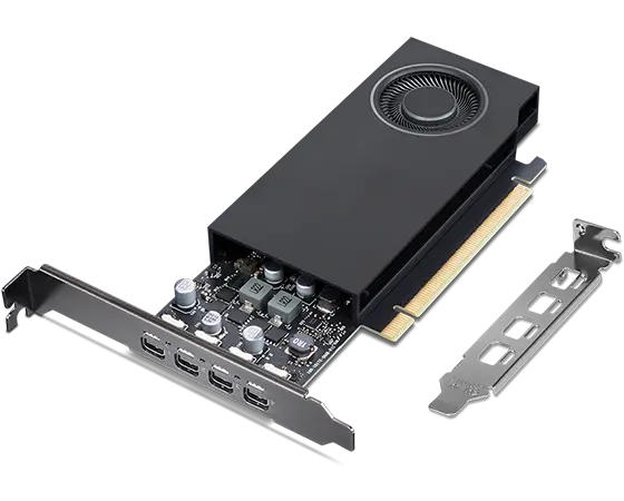 NVIDIA RTX A400 4GB mini-DP x4 GDDR6 Graphics Card | 4X61Q73040