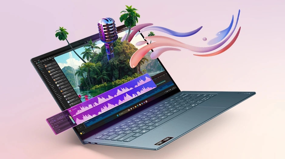 Yoga Slim 7a Gen 11 (14型 AMD) | クリエイター向けポータブル