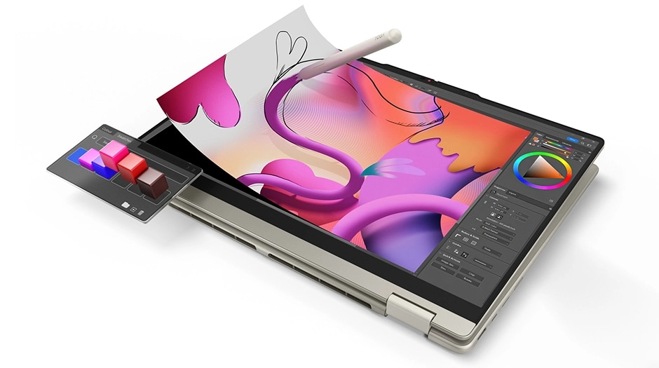Yoga 7a 2-in-1 (16″ AMD) | Convertible Laptop for Creatives