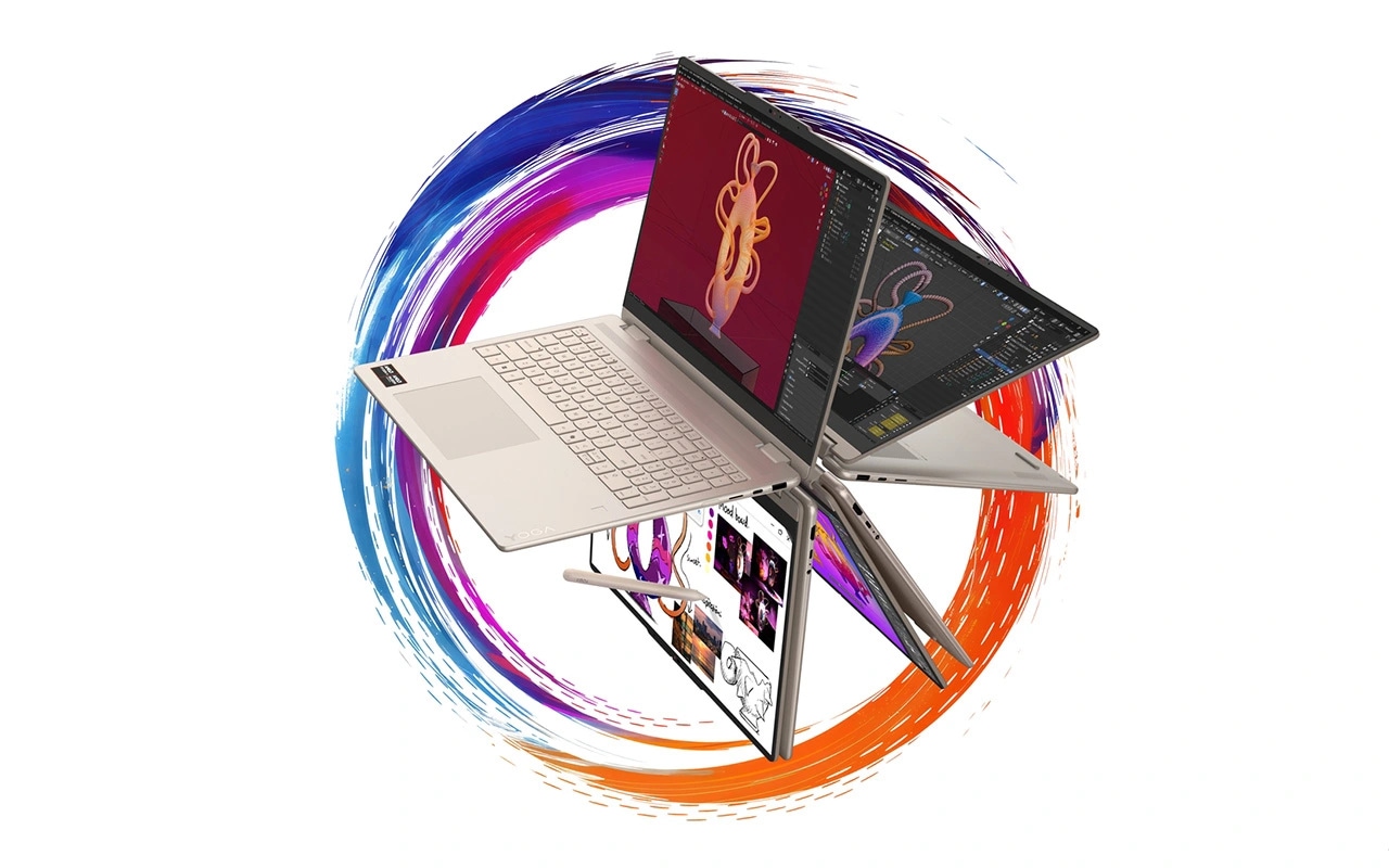 Yoga 7a 2-in-1 (16″ AMD) | Convertible Laptop for Creatives