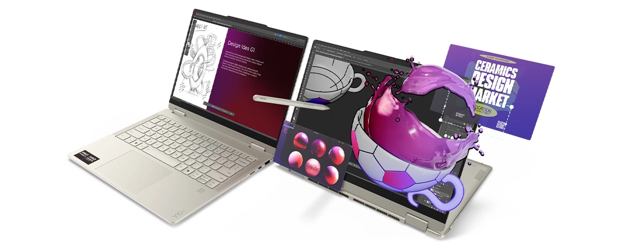 Lenovo Yoga 7 2-in-1 Gen 11(14型 AMD) |究極の柔軟性と無限の創造性