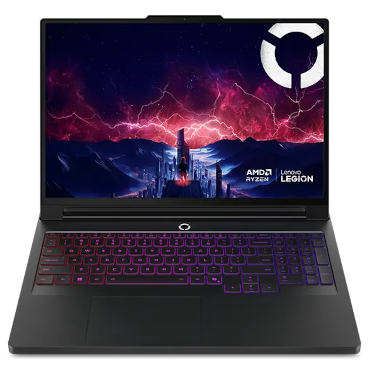 Top front view of the Lenovo Legion Pro 7 Gen 10 (16" AMD).