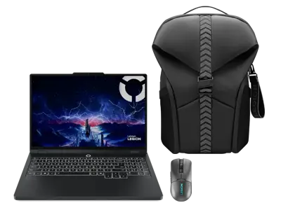 Lenovo Legion Pro 5 16 (Ryzen 9-Windows 11 Home-32GB-1TB-RTX 5070) + Zaino e mouse Bluetooth Processore AMD Ryzen™ 9 8940HX (da 2,4 GHz fino a 5,3 GHz)/Windows 11 Home 64/1 TB SSD M.2 2242 PCIe Gen4 TLC