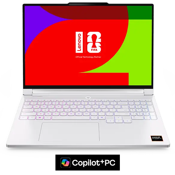 Lernen Sie den offiziellen Partner der FIFA kennen, das Lenovo Legion 7a Gen 11 (16″ AMD) Notebook, einen Copilot+ PC.