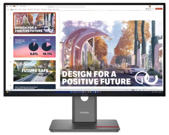 Monitor ThinkVision P27QD-40 de 27&quot IPS QHD