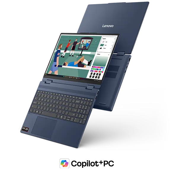 IdeaPad 5a 2-in-1 (15 inch AMD) | A Versatile AI-Driven Laptop
