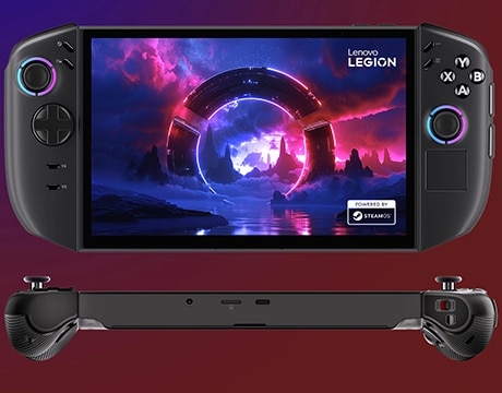 Premium silk-like coating for the gaming handheld device with detachable controllers, the Legion Go Gen 2.