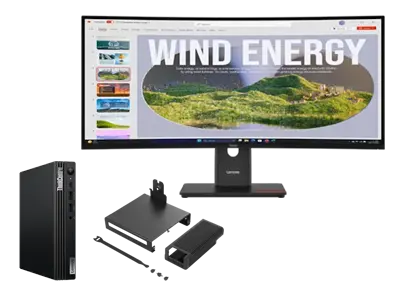 Lenovo ThinkCentre M75q G5 A7 16 512 + ThinkVision T34WD-40 34