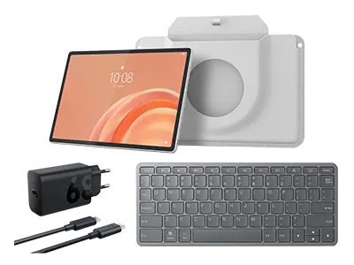 Lenovo Tab Plus Gen 2 Complete Bundle (8GB 128GB) Processore MediaTek Dimensity 7400 (2,6 GHz )/Android 16 o versioni successive/128 GB UFS 3.1