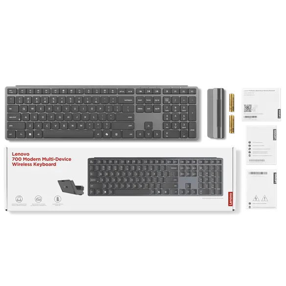 Lenovo 700 モダン マルチデバイスワイヤレスキーボード(日本語配列