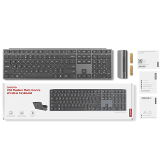 Lenovo 700 モダン マルチデバイスワイヤレスキーボード(日本語配列