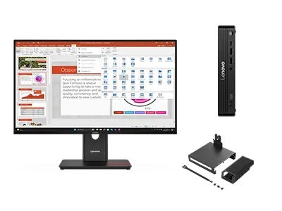 Lenovo ThinkCentre M70q G6 U5 16 512 + ThinkVision T27-40 27
