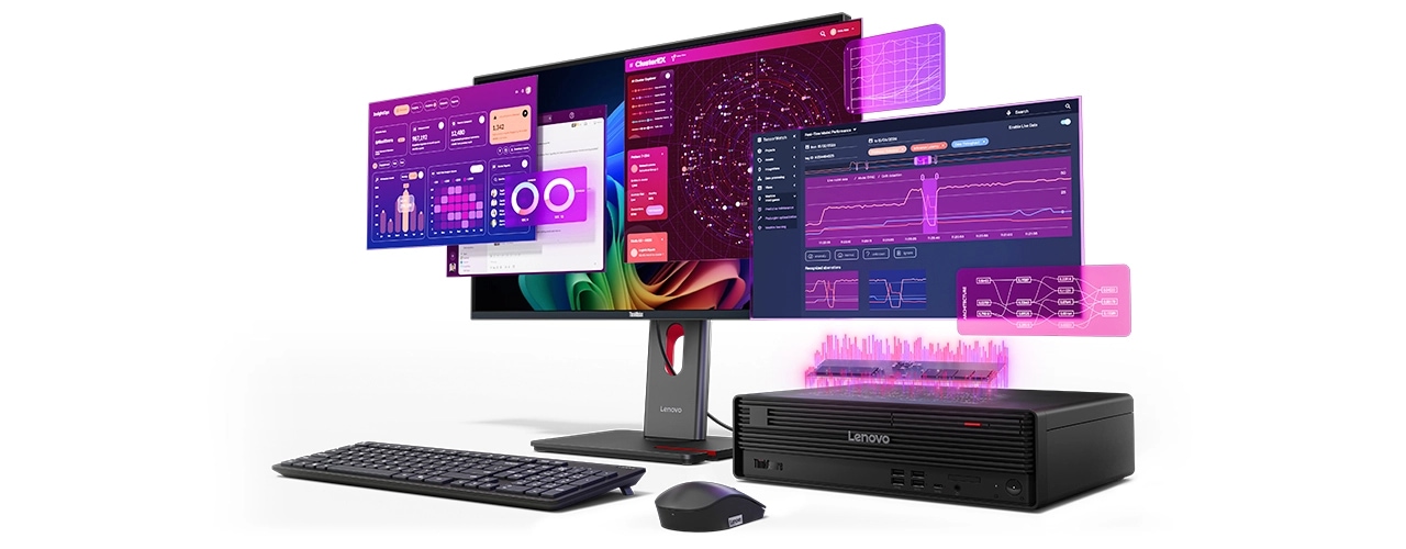 ThinkCentre M75s Gen 6 (AMD) | AIパワーを備えたスマートな