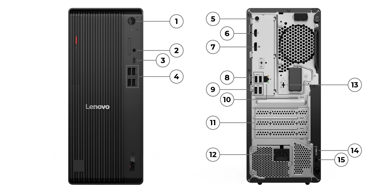 ThinkCentre M75t Gen 6 (AMD) | AI機能を備えたスマートな