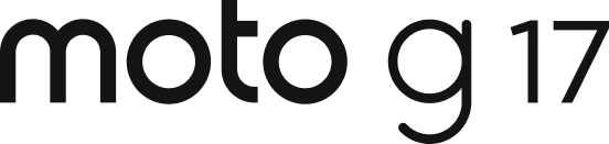The moto  g17 logo