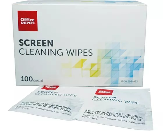 Office Depot Brand Screen Cleaning Wipes, Pack Of 100