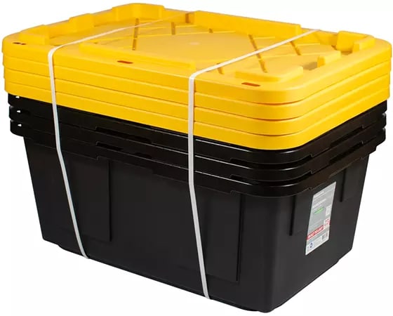 Office Depot Brand GreenMade Professional Storage Totes, 23-Gallon