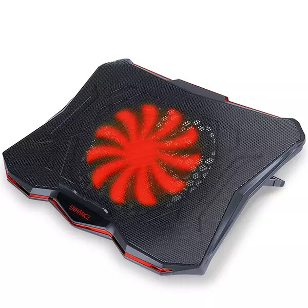 

ENHANCE Cryogen 5 Gaming Laptop Cooling Pad Stand - Red