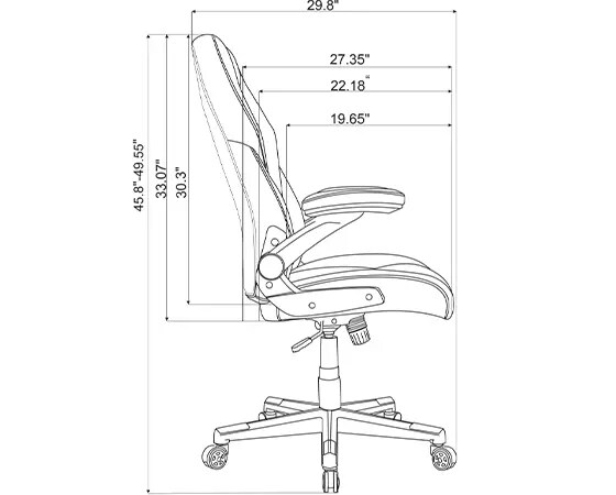 GameFitz Ergonomic Faux Leather Gaming Chair PinkWhite - Office Depot