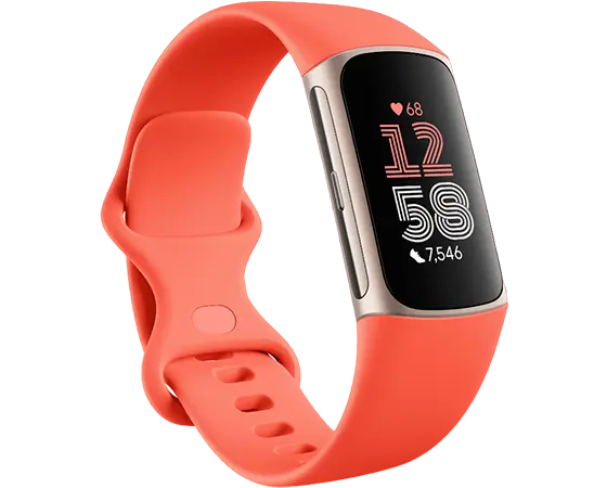 Fitbit Charge 6 Advanced Fitness & Health Tracker - Coral